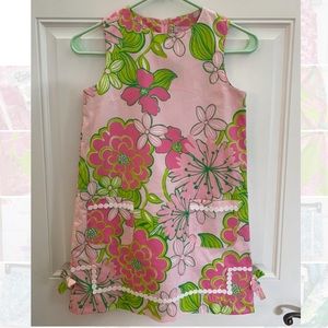 Lilly Pulitzer Boutique Girls Shift Dress 10